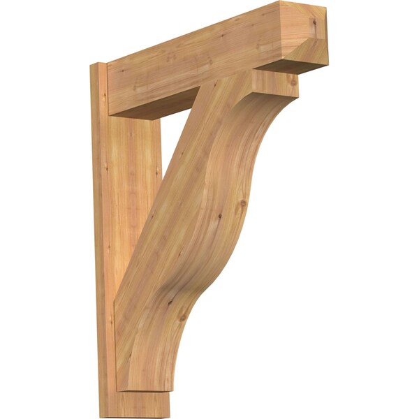 Ekena Millwork Funston Smooth Craftsman Outlooker, Western Red Cedar, 7 1/2"W x 32"D x 36"H OUT08X32X36FST04SWR - main